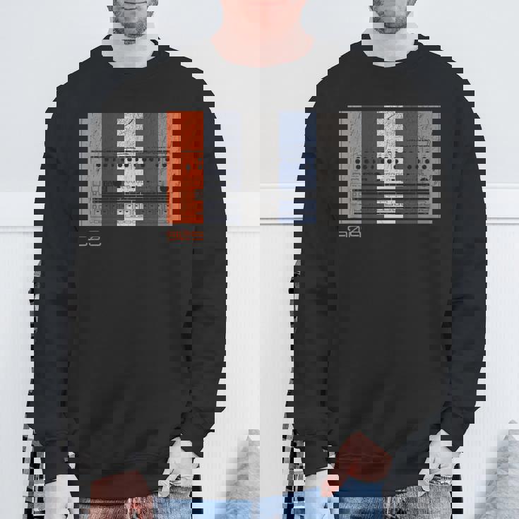 アナログ ドラム マシン レトロ シンセ ヴィンテージ 909 スウェットシャツ 高齢者への贈り物