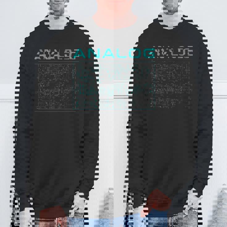 アナログシンセ・キーボード・シンセサイザー スウェットシャツ 高齢者への贈り物