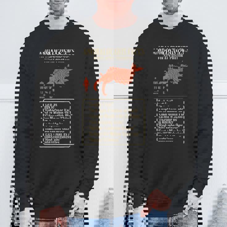 アノマロカリス 事実 最初の頂点捕食者 カンブリア紀 古生物 化石 科学 学習 進化 歴史 海洋 比較 スウェットシャツ 高齢者への贈り物