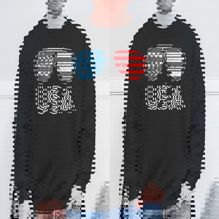 アメリカ Usa 面白いtシャツ 国旗 おもしろ メンズ 面白い 服 オリジナル おもしろグッズ ビンテージ 夏 スウェットシャツ 高齢者への贈り物