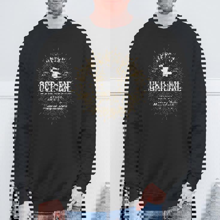 アメリカン・コッカー・スパニエル犬の恋人のためのギフト スウェットシャツ 高齢者への贈り物