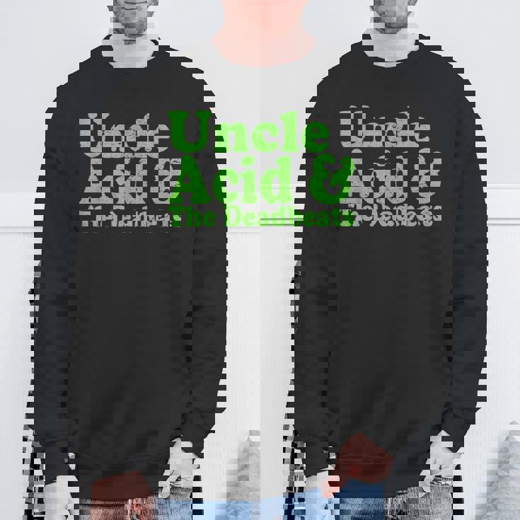 アンクル・アシッド・ザ・デッドビーツ スウェットシャツ 高齢者への贈り物