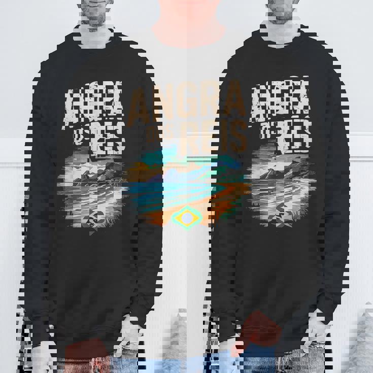 アングラ ドス レイス ブラジル シティ 旅行 旅 スウェットシャツ 高齢者への贈り物