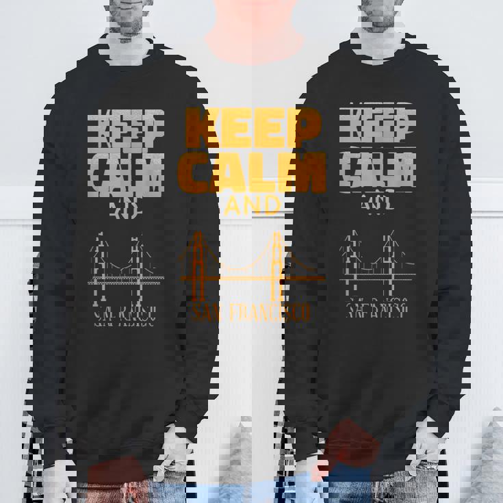 アーキテクチャ サンフランシスコ オーナメント ブリッジ かわいいサンフランシスコ スウェットシャツ 高齢者への贈り物