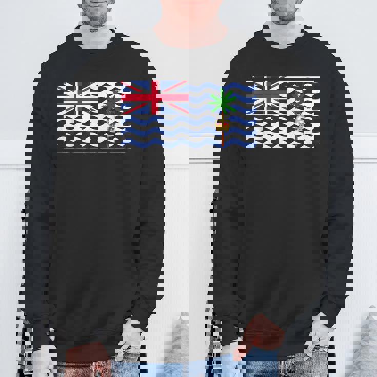 イギリス領インド洋地域の国旗 スウェットシャツ 高齢者への贈り物