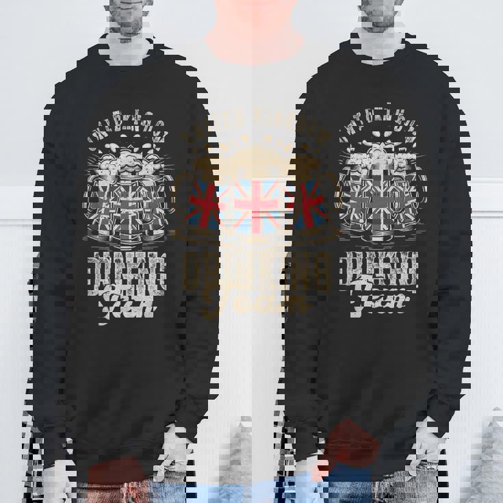 イギリス飲酒チーム ファニーパーティー 英国ビールフェスト スウェットシャツ 高齢者への贈り物