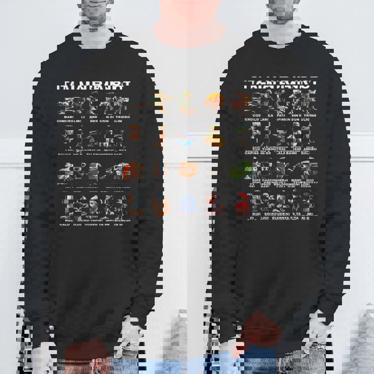 イタリアンブレインロット2面 スウェットシャツ 高齢者への贈り物