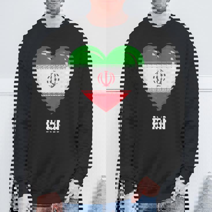 イラン国旗シャツ スウェットシャツ 高齢者への贈り物