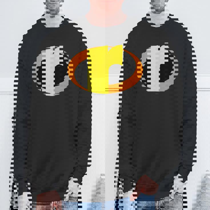 インクレディブル レター R アルファベット スーパーヒーロー キッズ ファミリー スウェットシャツ 高齢者への贈り物