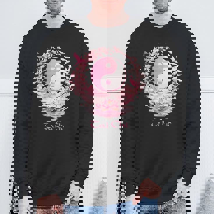 インストラクターと実践者のための太極拳tシャツ スウェットシャツ 高齢者への贈り物