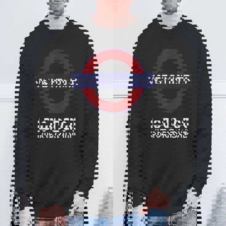 ウェストミンスター ロンドン地下鉄 スウェットシャツ 高齢者への贈り物