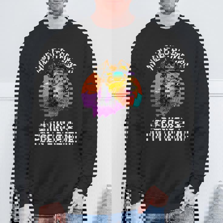 エアデールテリア なぜなら人々はメー エアデールテリア スウェットシャツ 高齢者への贈り物