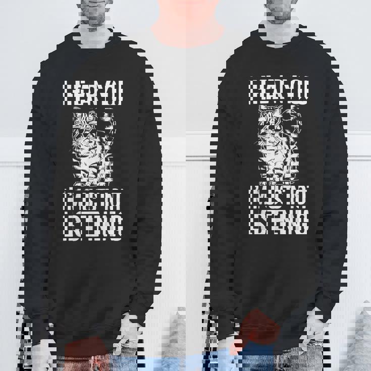 エキゾチック ショートヘア 猫 面白い エキゾチック ショートヘア スウェットシャツ 高齢者への贈り物