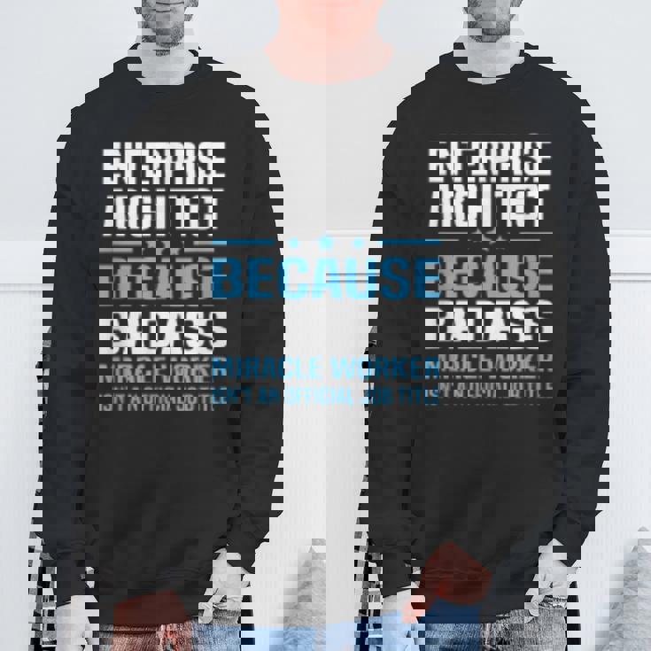 エンタープライズアーキテクトtシャツ スウェットシャツ 高齢者への贈り物