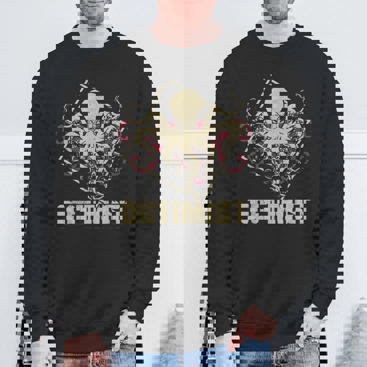 オクチミスト タコ オクトパス クラーケン イカ スウェットシャツ 高齢者への贈り物