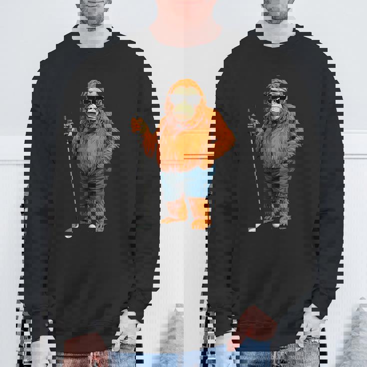 オランウータンゴルファー スウェットシャツ 高齢者への贈り物