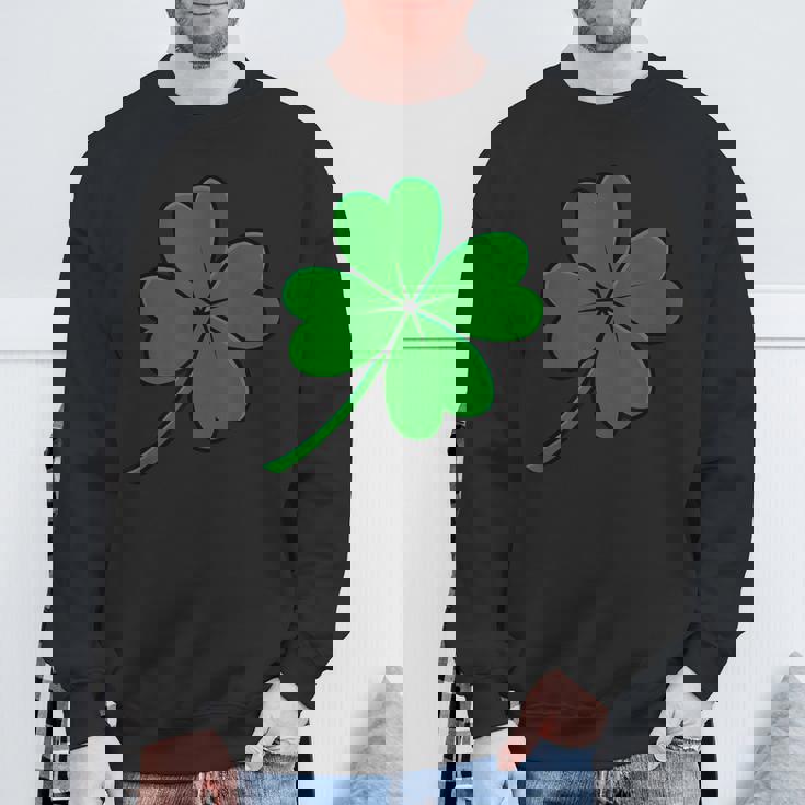 オリジナルラッキー四つ葉クローバー スウェットシャツ 高齢者への贈り物