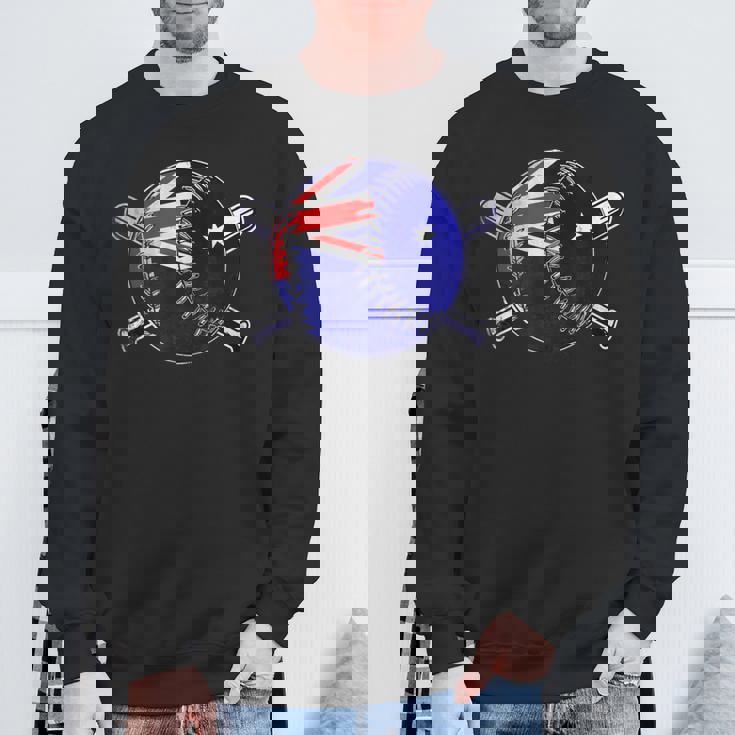 オーストラリアンベースボールスポーツ オーストラリア野球チーム スウェットシャツ 高齢者への贈り物