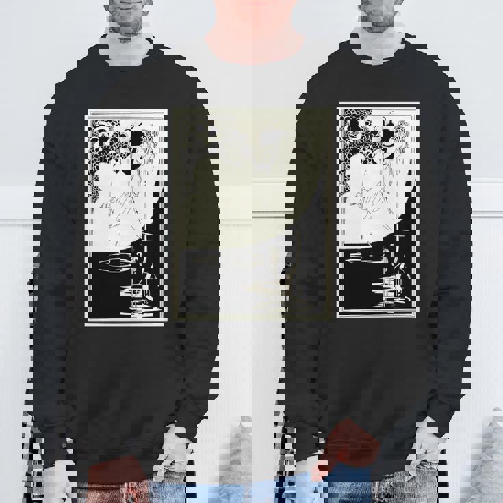 オーブリー・ビアズリーによるクライマックス1893 長袖tシャツ スウェットシャツ 高齢者への贈り物