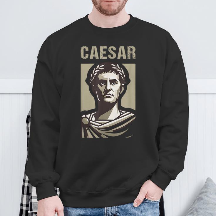 カエサル 古代ローマ ガイウス・ユリウス・カエサル ローマの歴史 スウェットシャツ 高齢者への贈り物
