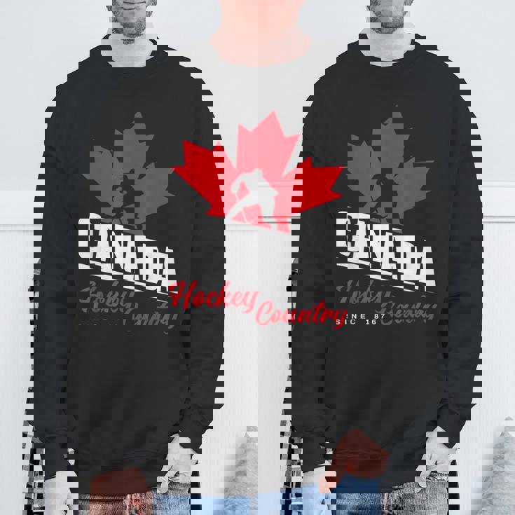 カナダホッケー メープルリーフ アイスホッケー選手 カナダ スウェットシャツ 高齢者への贈り物
