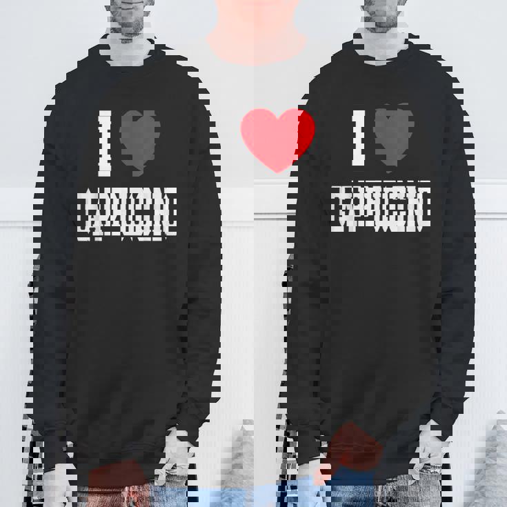 カプチーノ大好き スウェットシャツ 高齢者への贈り物