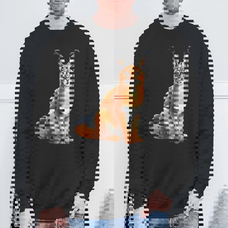 カラカルリンクス スウェットシャツ 高齢者への贈り物