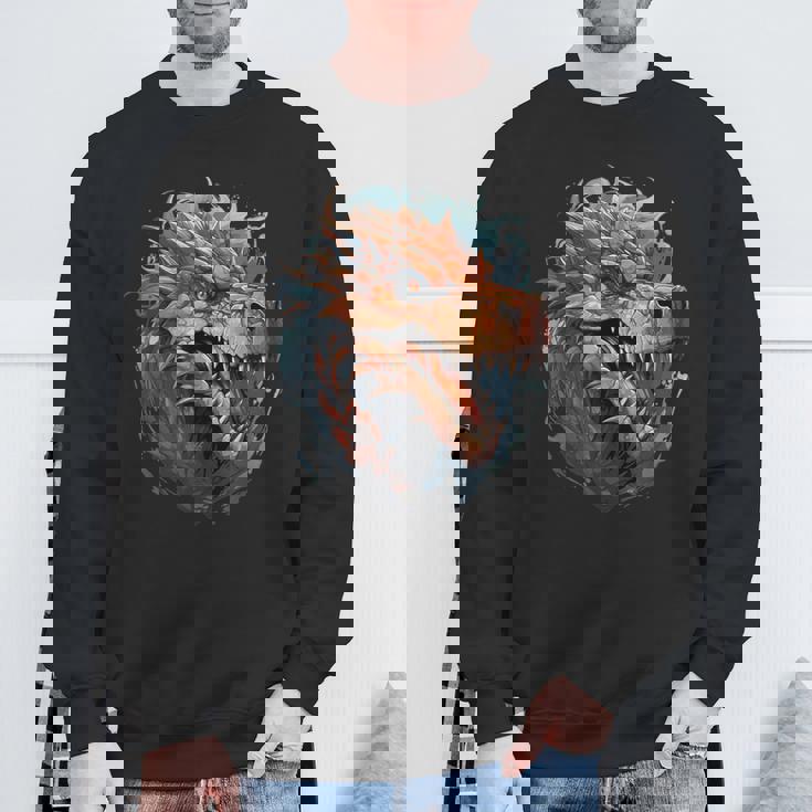 カラフルドラゴンi キッズドラゴン スウェットシャツ 高齢者への贈り物