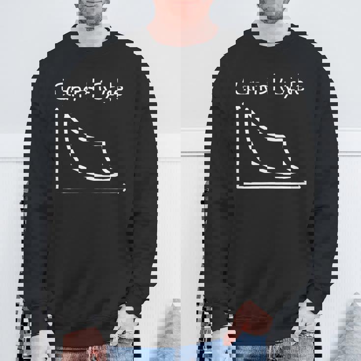 カルノーサイクル Carnot Cycle 熱機関 物理学 熱力学第二法則 熱力学サイクル 熱力学 エントロピー 線図 スウェットシャツ 高齢者への贈り物