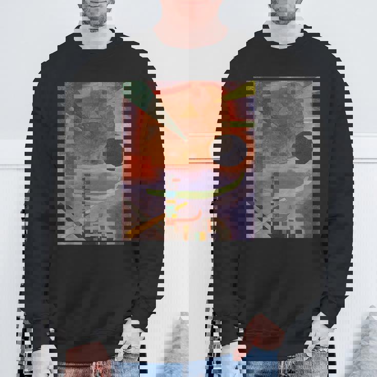 カンディンスキーによる3つの要素 スウェットシャツ 高齢者への贈り物