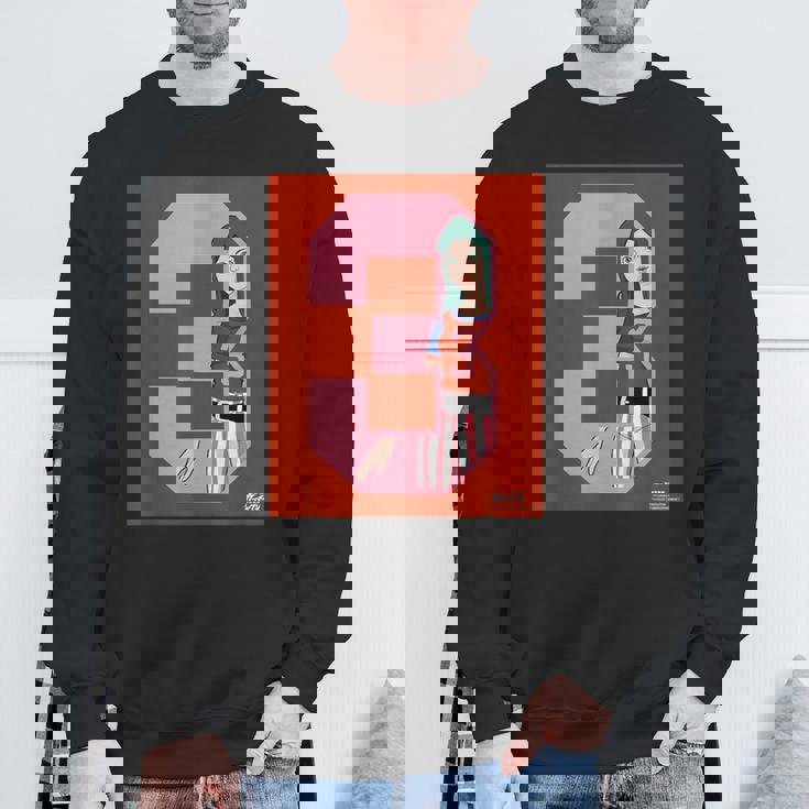 ガッチャマン ユニフォームデザインa-3 スウェットシャツ 高齢者への贈り物