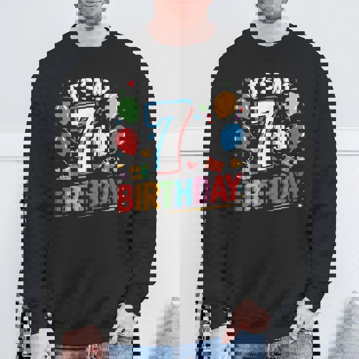 キッズ 7歳の誕生日シャツ男の子キッズ幼児7歳の誕生日男の子 スウェットシャツ 高齢者への贈り物