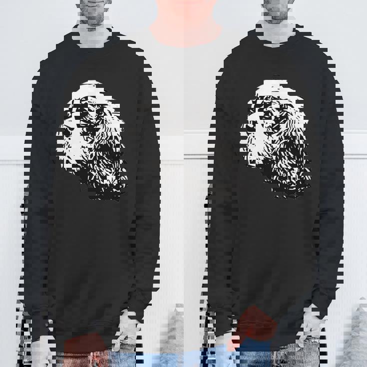 キャバリア・キング・チャールズ・スパニエル 長袖tシャツ スウェットシャツ 高齢者への贈り物