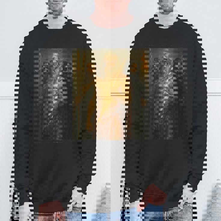 ギリシャ神 ゼウス・ポセイドン・ハデス ギリシャ神話 スウェットシャツ 高齢者への贈り物