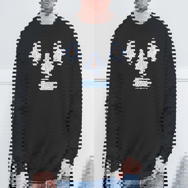 クリオネ『3 スリー』【どうぶつ フレンズ】ポップ ゆるくて かわいい キャラクター スウェットシャツ 高齢者への贈り物