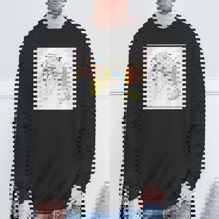 クレヨンしんちゃん しんちゃん誕生 スウェットシャツ 高齢者への贈り物