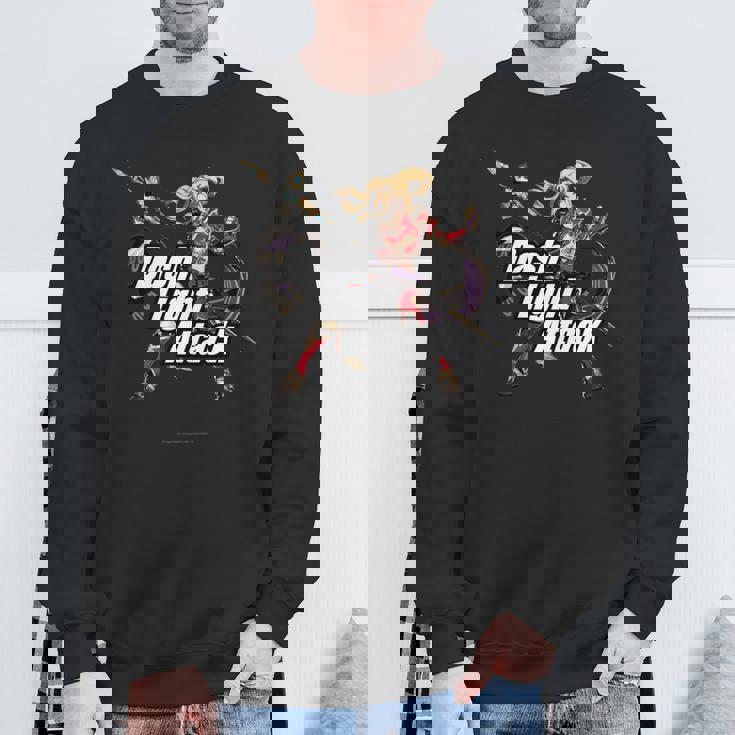 グランブルーファンタジーヴァーサス -ライジング- Dash Light Attack ゼタ 長袖tシャツ スウェットシャツ 高齢者への贈り物