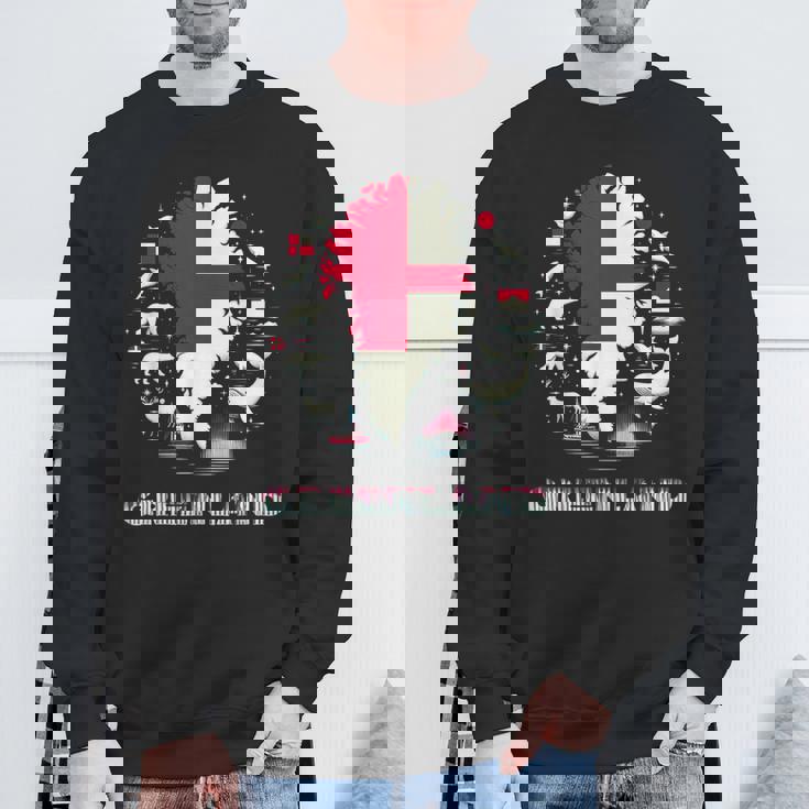 グリーンランドフラッグシャツ、グリーンランドマップ、グリーンランド、レディース、メンズ。 スウェットシャツ 高齢者への贈り物