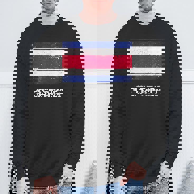 コスタリカ国旗tシャツ スウェットシャツ 高齢者への贈り物