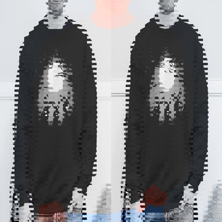 ゴス エモ 不気味 かわいい ウサギ ホラー スウェットシャツ 高齢者への贈り物