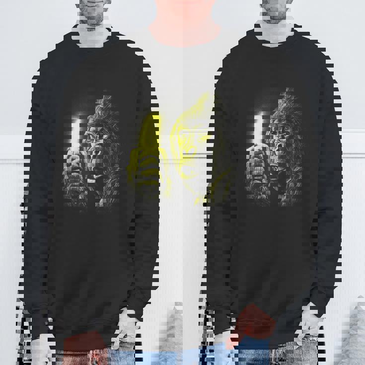 ゴリラとバナナ スウェットシャツ 高齢者への贈り物