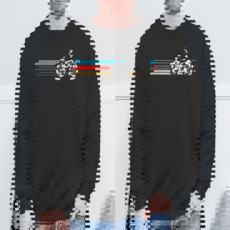 サイクリング Bmx ダウンヒル デザイン レトロ ヴィンテージ Bmx スウェットシャツ 高齢者への贈り物