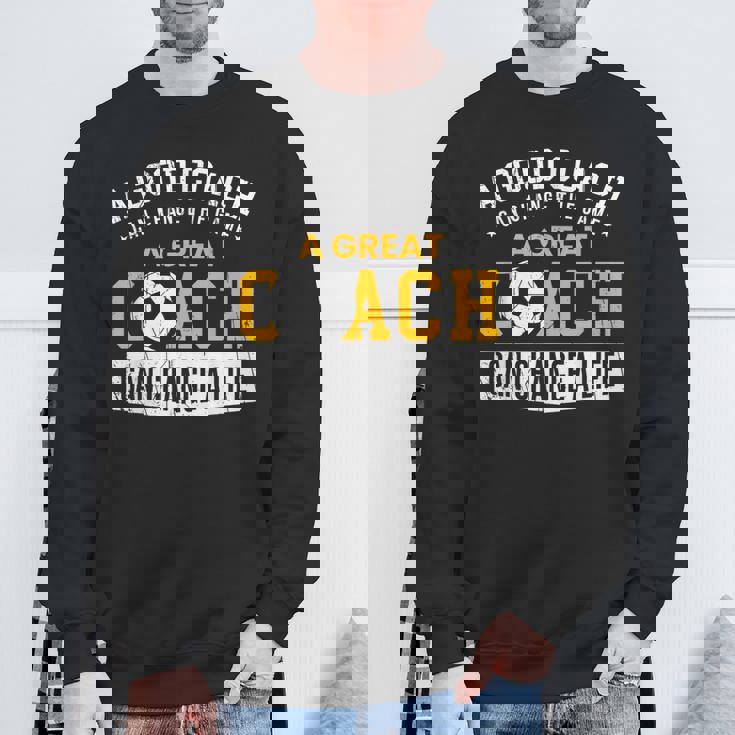 サッカーコーチ ギフト 感謝チーム プレイヤー ラブスポーツチーム スウェットシャツ 高齢者への贈り物