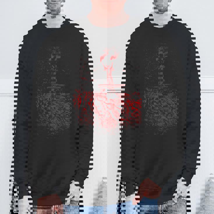 サバス・サタン・ブラックメタルで踊るギュスターヴ・ドールの魔女たち Dore Witchesabbath スウェットシャツ 高齢者への贈り物