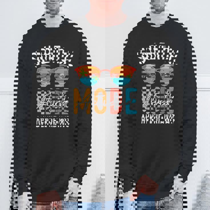 サバティカルモード 有効 ギャップ 年間 休暇 サバティカル 長袖tシャツ スウェットシャツ 高齢者への贈り物