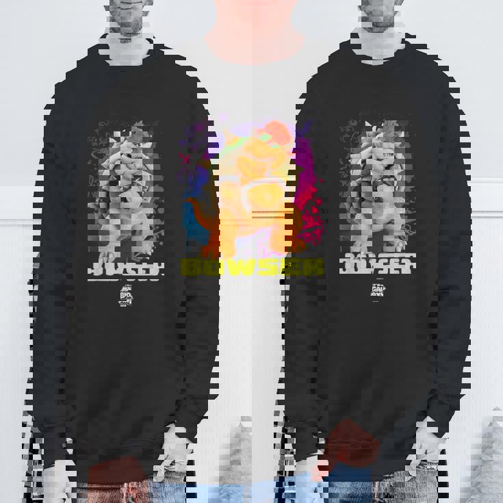 ザ・スーパーマリオギャラクシー・ムービー Cool Bowser スウェットシャツ 高齢者への贈り物