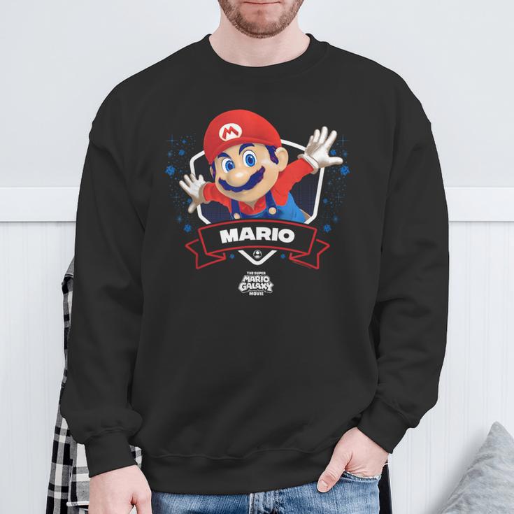 ザ・スーパーマリオギャラクシー・ムービー Mario Champion スウェットシャツ 高齢者への贈り物