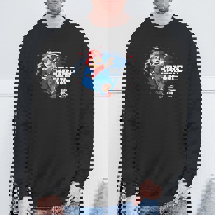 ザ・スーパーマリオギャラクシー・ムービー Timepin スウェットシャツ 高齢者への贈り物