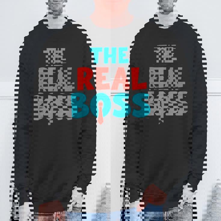 ザ・リアル・ボス スウェットシャツ 高齢者への贈り物