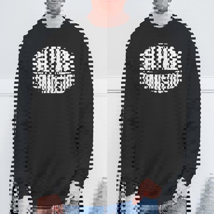 シックスパックは近日公開予定ix Pack Comingoon スウェットシャツ 高齢者への贈り物